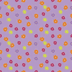 flowers Seamless pattern.