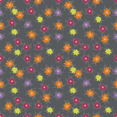 flowers Seamless pattern.