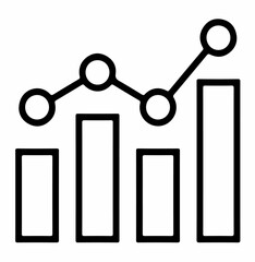 Grow sign Vector icon, growth icon