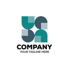 Fototapeta premium abstract logo design business logo design and company icon for entrepreneur. 
