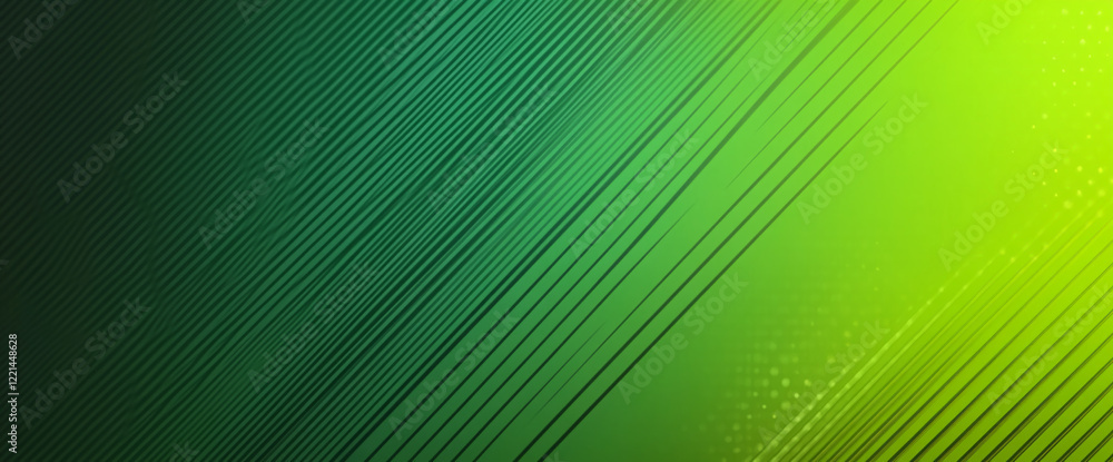 Aufkleber Green abstract diagonal lines with smooth texture and pattern. Business background
