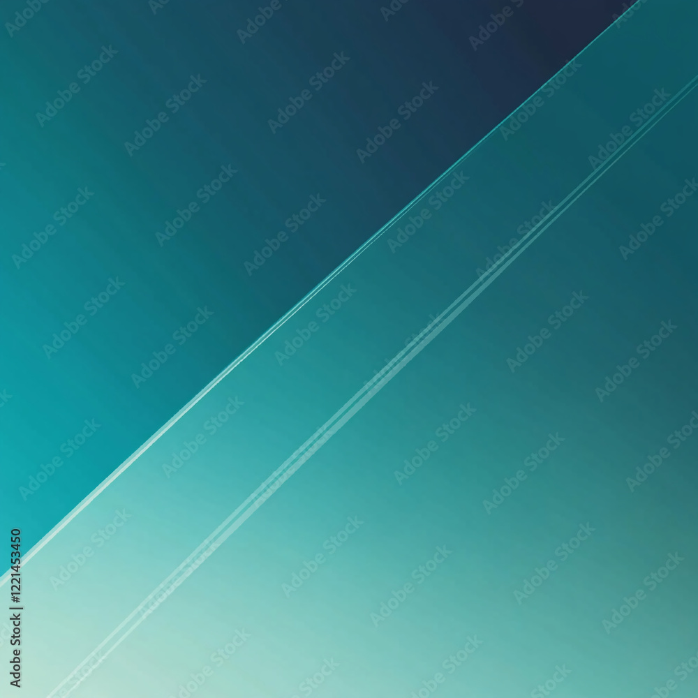 Poster Abstract geometric design with smooth gradient and dynamic lines, modern minimalistic background. Business background