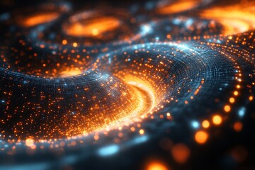 Luminescent Fractal Symmetry: Illuminated Geometric Abstractions Dancing in Complexity