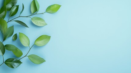 Fresh Red Strawberry Resting on a Light Blue Background Showcasing Its Vibrant Color and Natural Texture