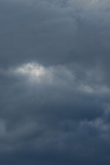 storm clouds in the sky