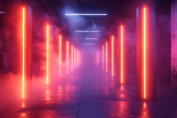 Futuristic Outdoor Laser Tag Arena Promising Thrilling Adventures and Excitement for All Ages