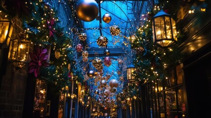 Magical Christmas Alley: Enchanting Winter Wonderland in London