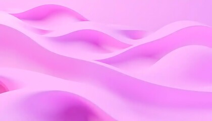 Obraz premium Abstract Pink Waves Soft Gradient Background