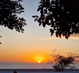 Sundown by the sea © daniela