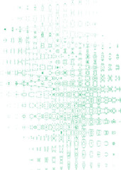 An abstract transparent psychedelic wavy liquid splatter design element overlay.