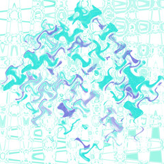 An abstract transparent psychedelic wavy liquid splatter design element overlay.