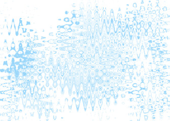 An abstract transparent psychedelic wavy liquid splatter design element overlay.