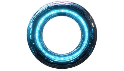 Sci-Fi Portal with Glowing Effect