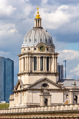 Obraz premium University of Greenwich tower in London, UK