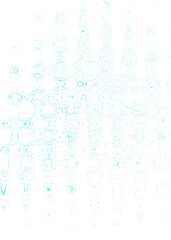 An abstract transparent psychedelic wavy liquid splatter design element overlay.