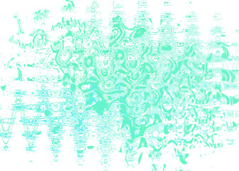 An abstract transparent psychedelic wavy liquid splatter design element overlay.