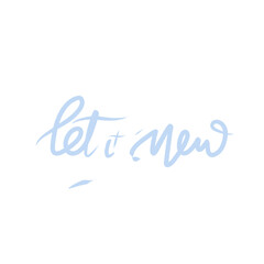 Winter Cute Quote Calligraphy