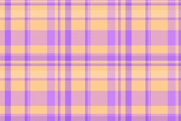 Vibrant pastel plaid pattern in peach and lavender. Perfect for textile design, fashion, website backgrounds, or scrapbooking projects.