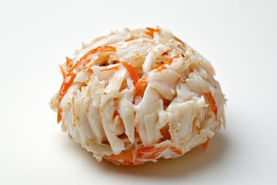 Freshly Steamed Crab Meat from Blue Crab - Close-Up of Delicious Seafood Treat