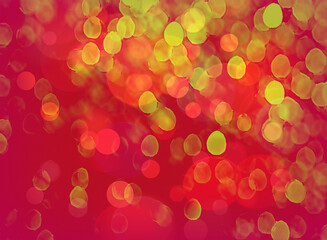 Bokeh background, Perfect for Holidays, Celebrations, Festive, Banners and Design Projects