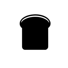 Simple Bread Slice Icon 