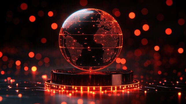 Digital Earth: A Global Network Visualization