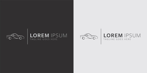 Modern Automobile Business Logo Design Template