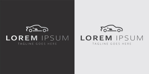 Modern Automobile Business Logo Design Template