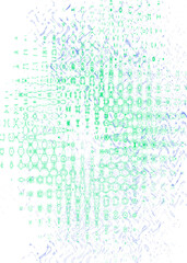 An abstract transparent psychedelic wavy liquid splatter design element overlay.