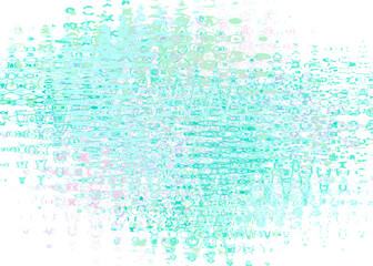 An abstract transparent psychedelic wavy liquid splatter design element overlay.