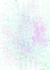 An abstract transparent psychedelic wavy liquid splatter design element overlay.