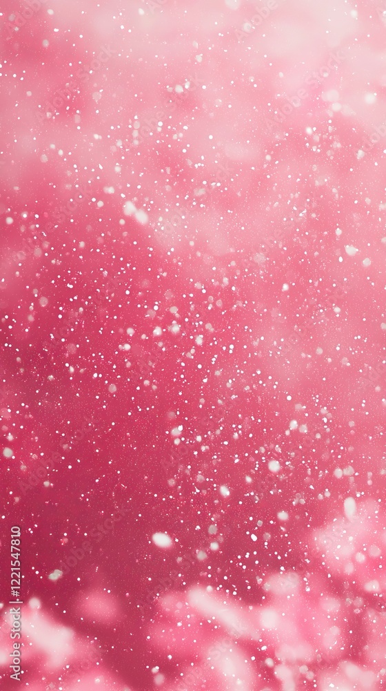 Aufkleber elegant gradient design transitioning from blush to pink with soft bokeh effect, perfect for stylish