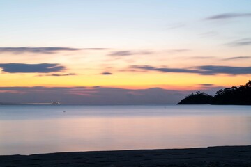 Obraz premium 奥松島の1月