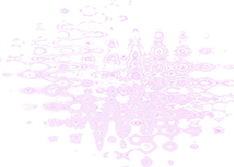 An abstract transparent psychedelic wavy liquid splatter design element overlay.