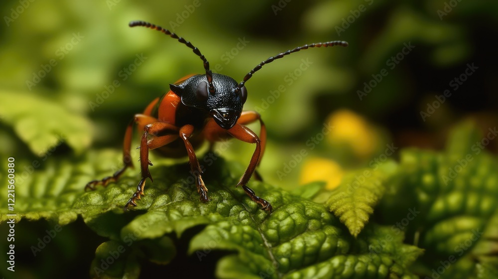 Poster a bug sits on top of a green leaf, emphasizing the natural connection between these two elements