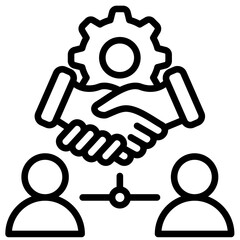 Relationship Building Icon