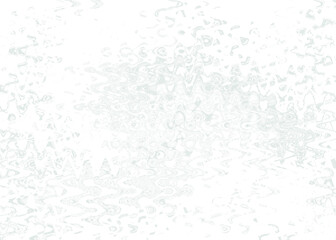 An abstract transparent psychedelic wavy liquid splatter design element overlay.