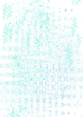An abstract transparent psychedelic wavy liquid splatter design element overlay.