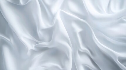 Obraz premium Delicate White Flowers Arranged on a Light Background Showcasing Nature's Beauty in a Tranquil Setting for Springtime Inspiration