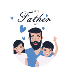 Happy Fathers Day Custom Text Banner