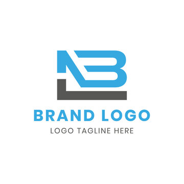 Abstract NBL creative play logo design - Vector N, B and L Letter Logo Design - Business Flat Vector Logo Design