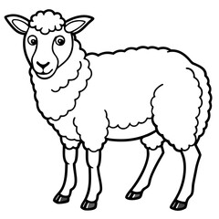 illustration of sheep