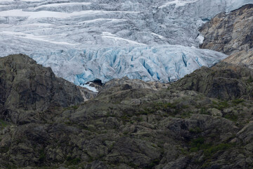 Briksdal glacier, close-up, Olden, Norway
