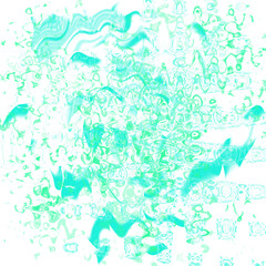 An abstract transparent psychedelic wavy liquid splatter design element overlay.