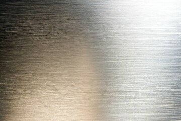 Fototapeta premium Silver and brown metal surface with a grainy texture