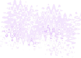 An abstract transparent psychedelic wavy liquid splatter design element overlay.