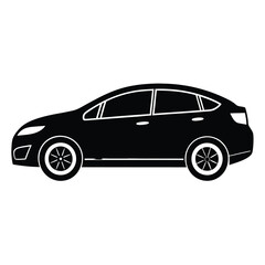 Obraz premium Car isolated on white background