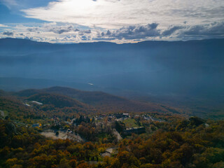 Ostrog monastery in Montenegro.