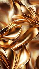 Luxury gold background wallpaper with refined texture and golden tone