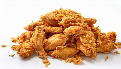 Obraz premium Crispy Fried Chicken Strips, Golden Brown and Delicious